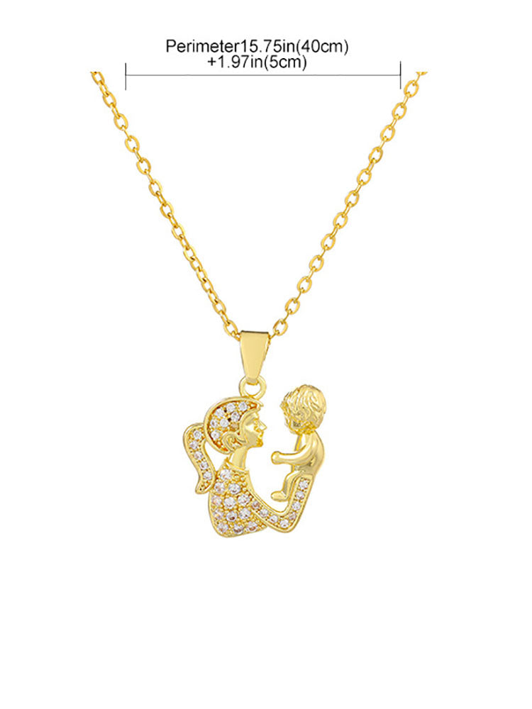 Figure Pattern Chain Necklaces