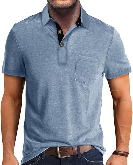 Mens Short Sleeve Polo Shirts