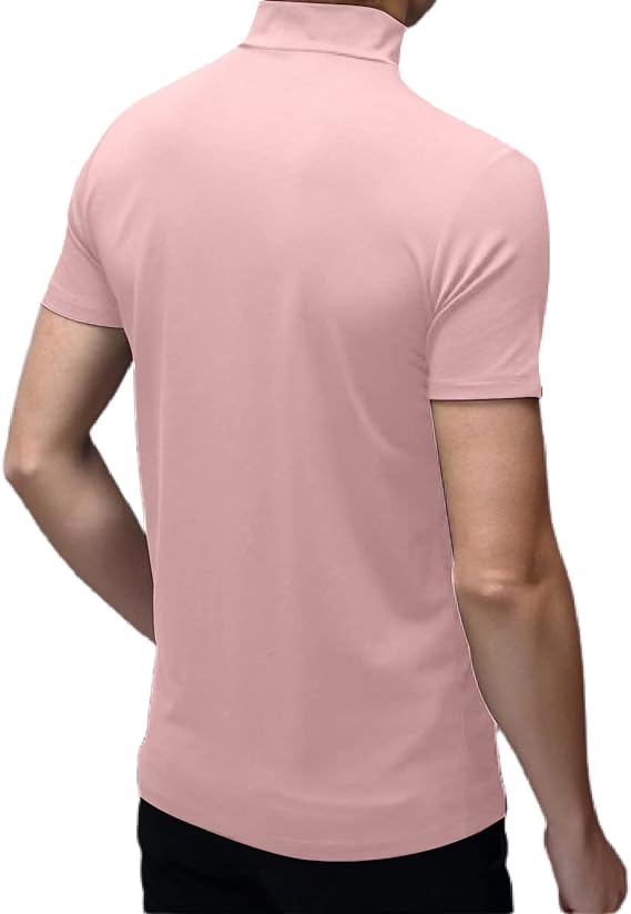 Mens Short Sleeve Slim Fit Top