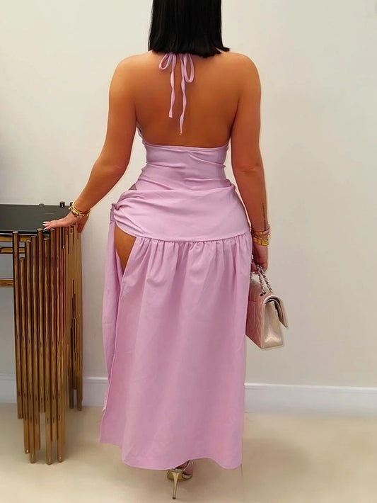 2 Piece Beach Maxi Skirt Sets