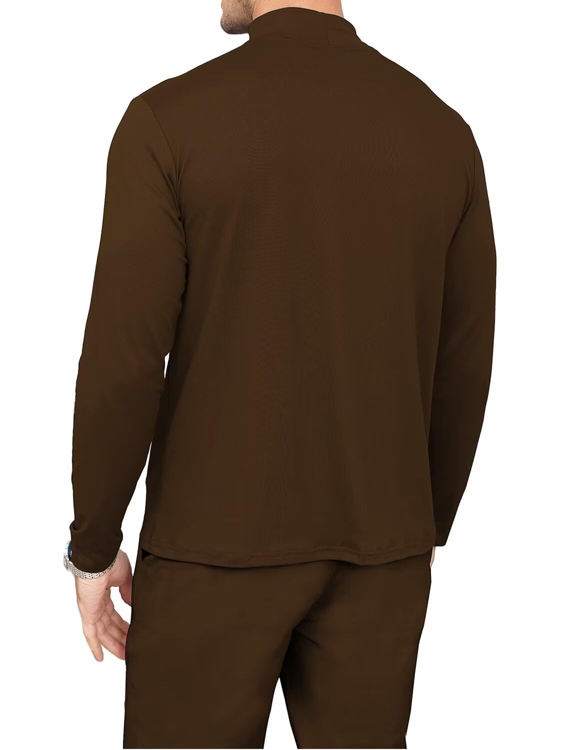 Mens Two Piece Turtleneck Sweatershirt Sweatpants