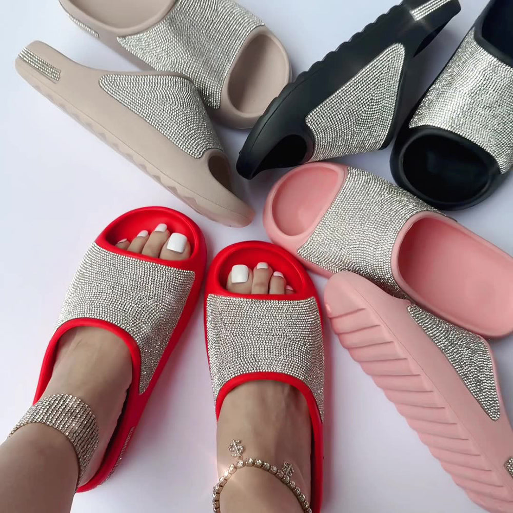 Sparkling Diamond EVA Slide