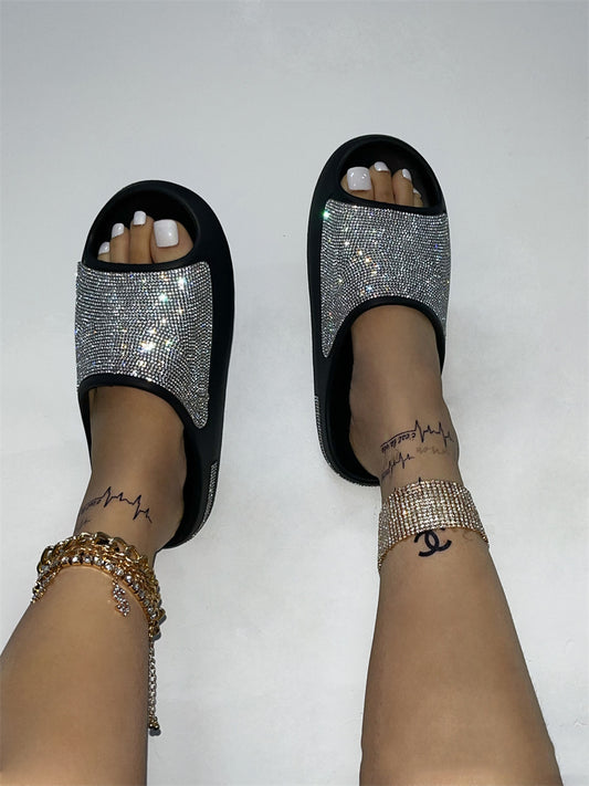 Sparkling Diamond EVA Slide