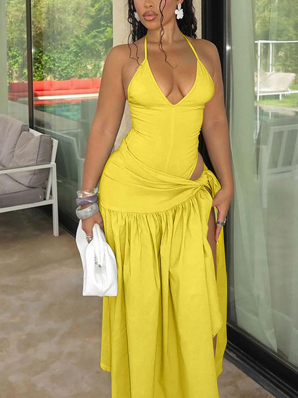 2 Piece Beach Maxi Skirt Sets