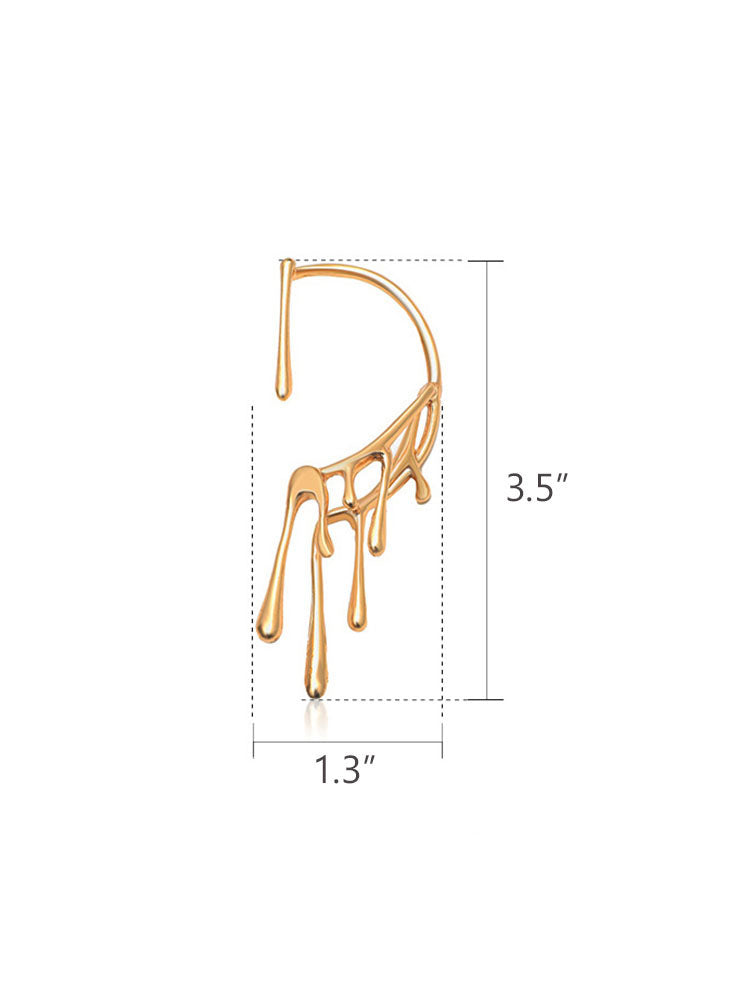 Minimalist Geometric Ear Cuff