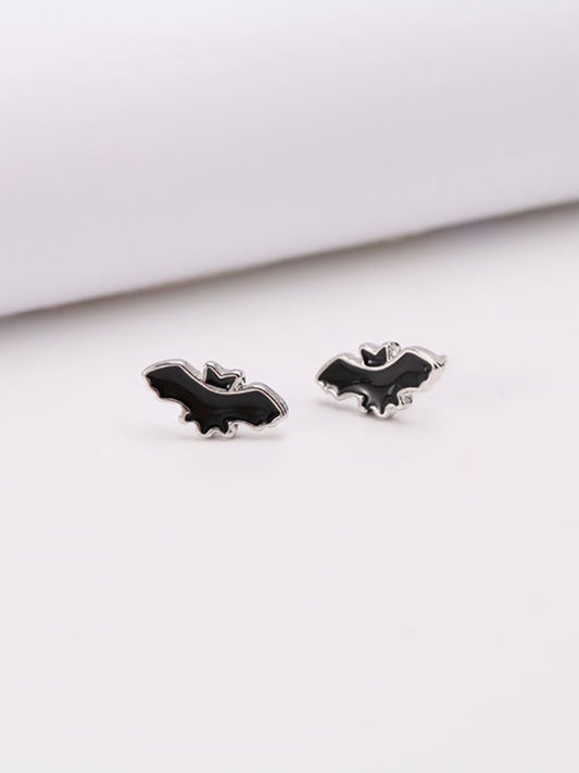 Halloween Minimalist Bat Earrings