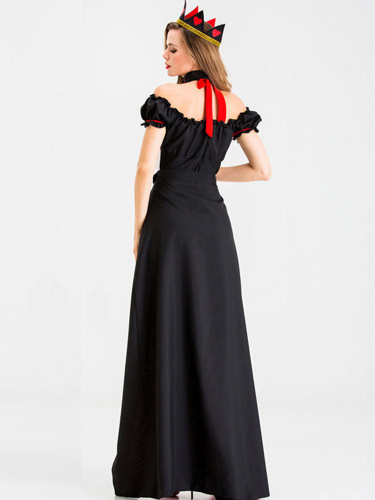 Halloween Royal Red Queen Costume