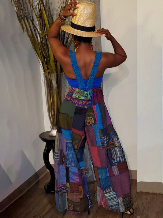 Monos sin mangas con estampado de cuadros