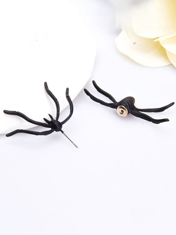 Halloween Funny Spider Earrings