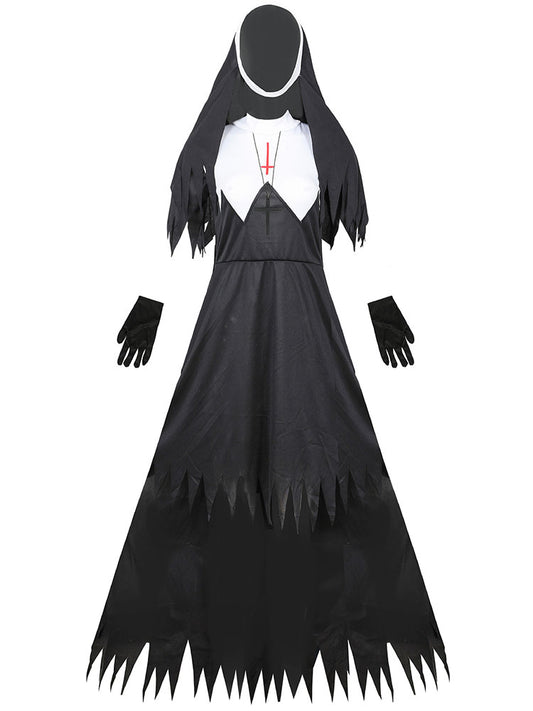 Halloween Demon Nun Costume
