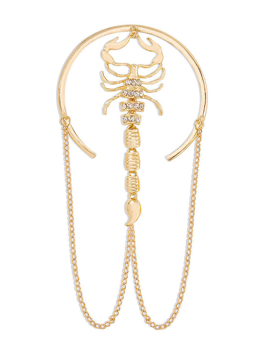 Halloween Rhinestone Chain Armlets