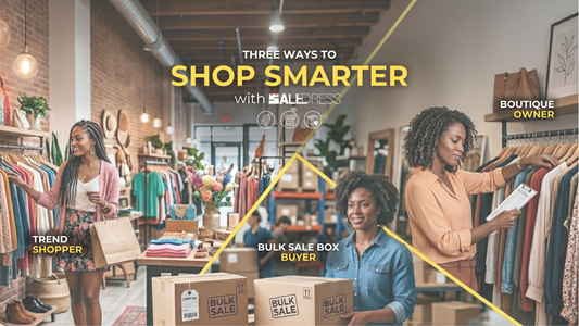 Three Ways to Shop Smarter With SALEDRESS