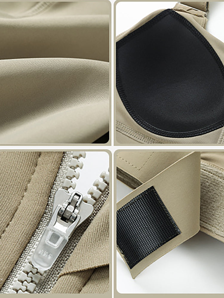 Plus Size High Impact Velcro Sports Bra