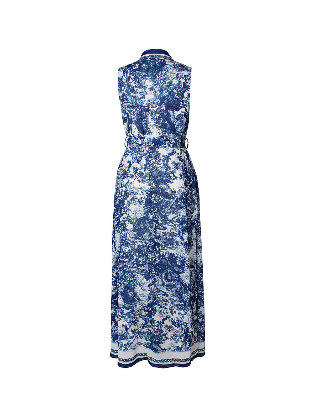 Boho High Slit Printed Maxi Dress