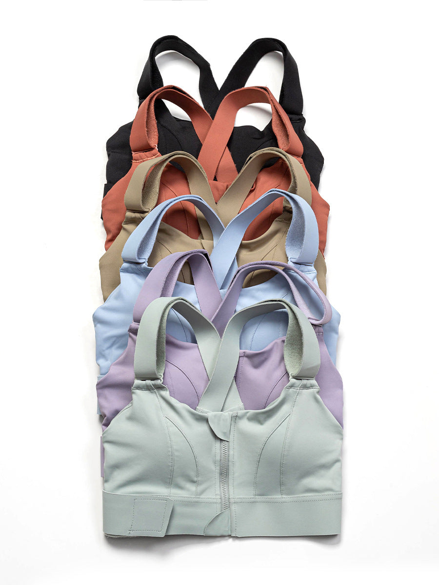 Plus Size High Impact Velcro Sports Bra