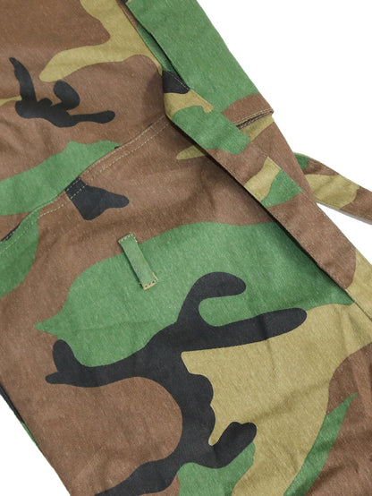 Camouflage Cargo Straight Leg Pants