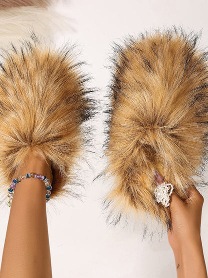 Winter Fur Slippers