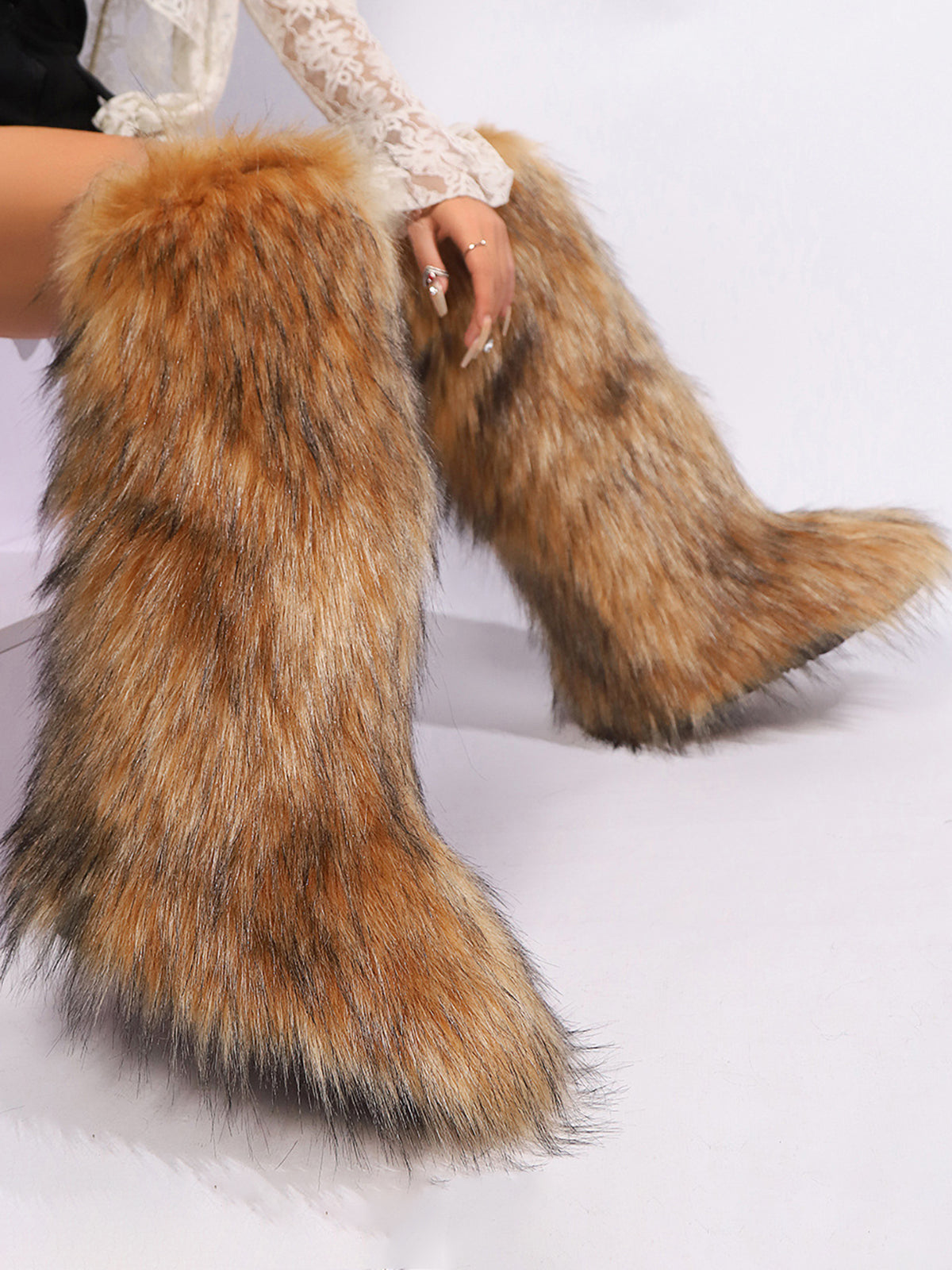 Y2K Winter Knee-High Snow Boots