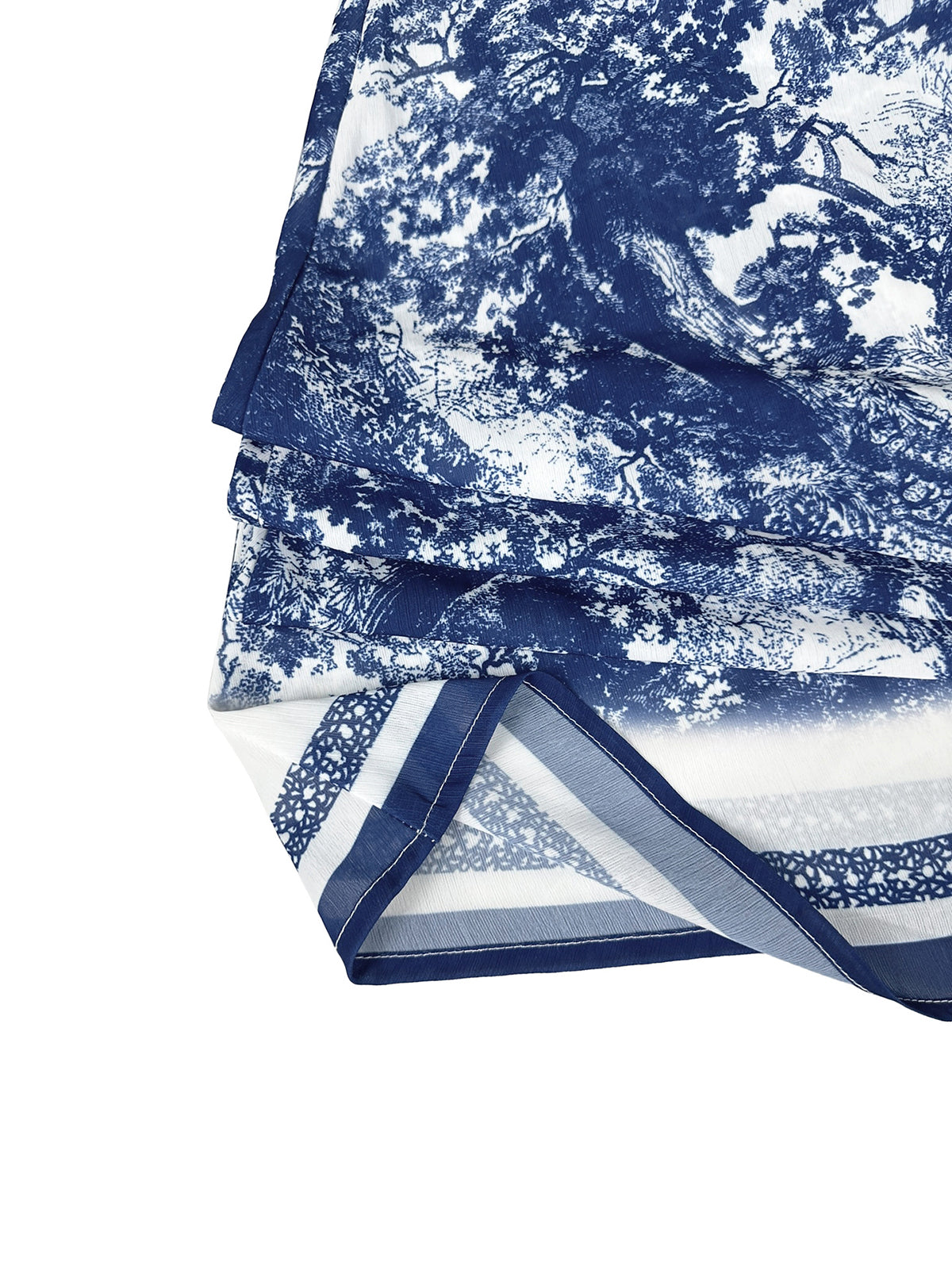 Boho High Slit Printed Maxi Dress