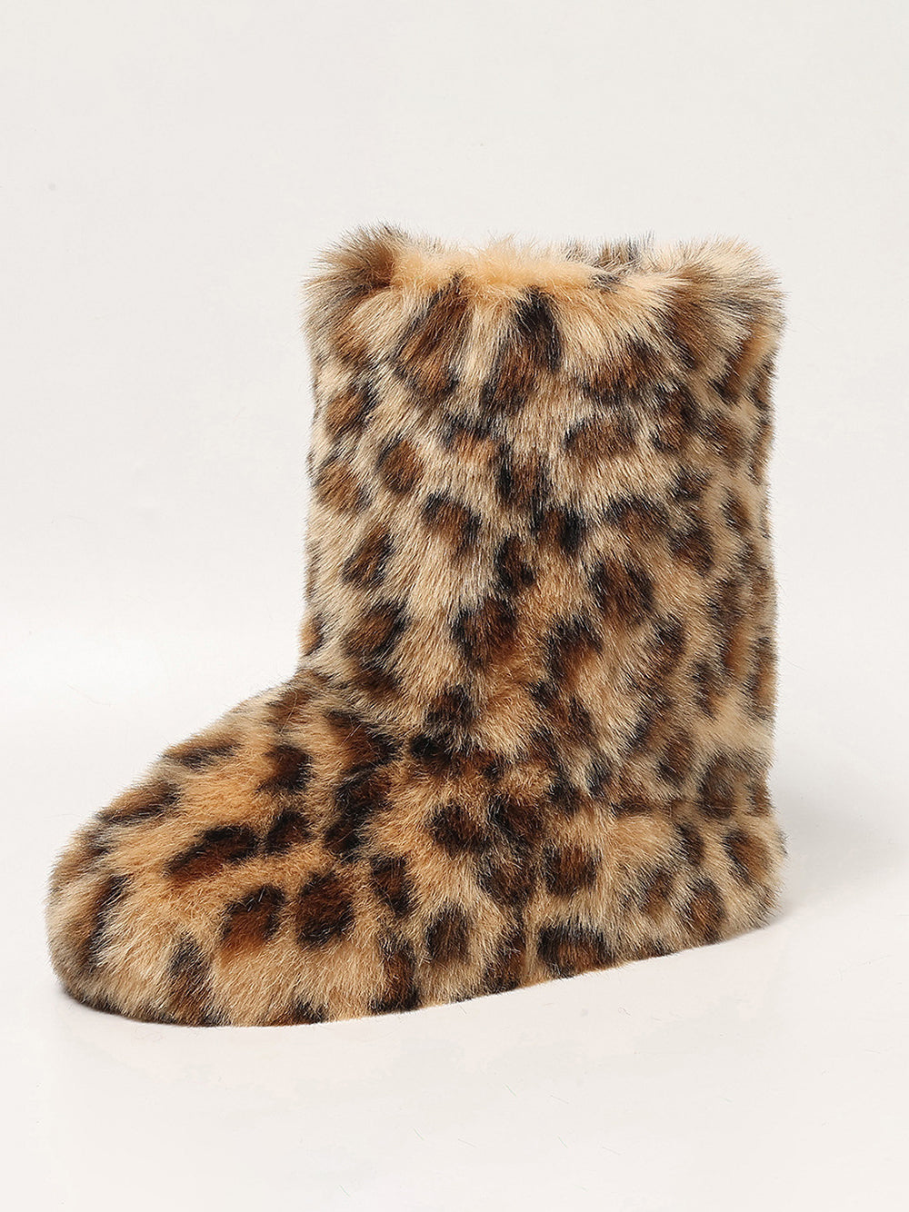 Y2K Furry Mid-Calf Winter Boots