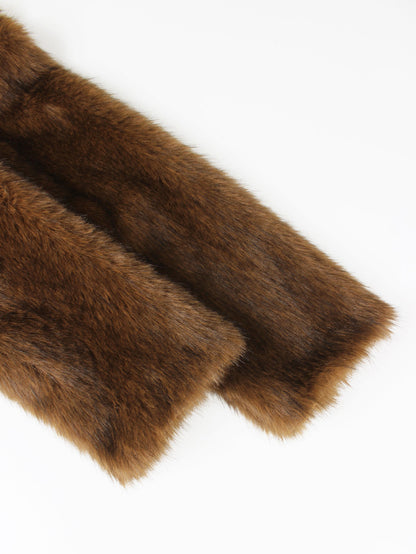 PU Leather Patchwork Moto Jacket