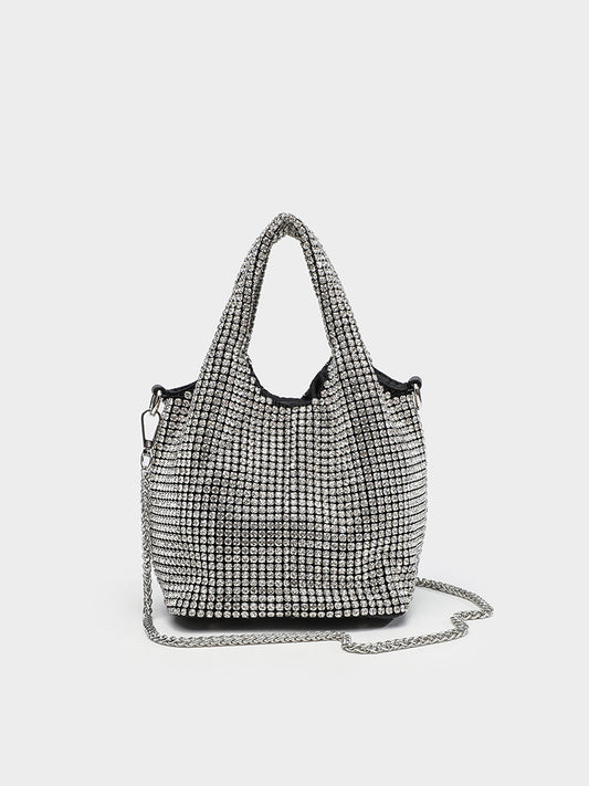 Rhinestone Evening Clutch Bag