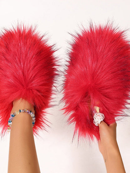 Winter Fur Slippers