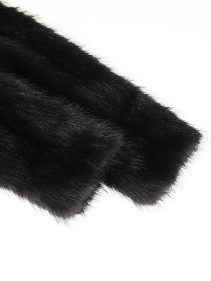 PU Leather Patchwork Moto Jacket