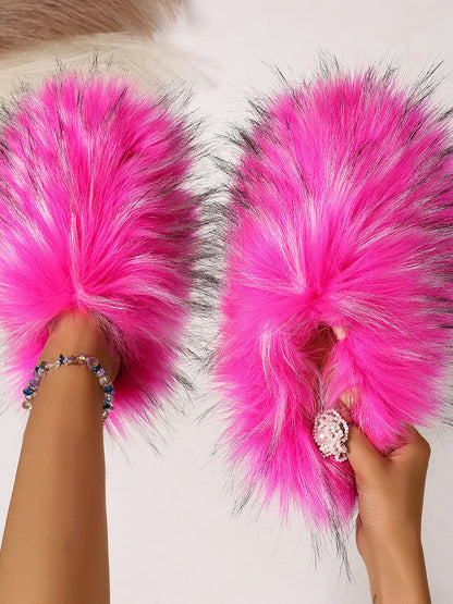Winter Fur Slippers