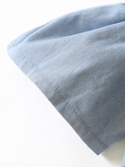 Off Shoulder Denim Top Wide Leg Pants Set