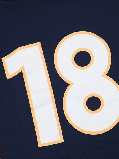 Two Piece Number Print Pants Sets Tracksuit