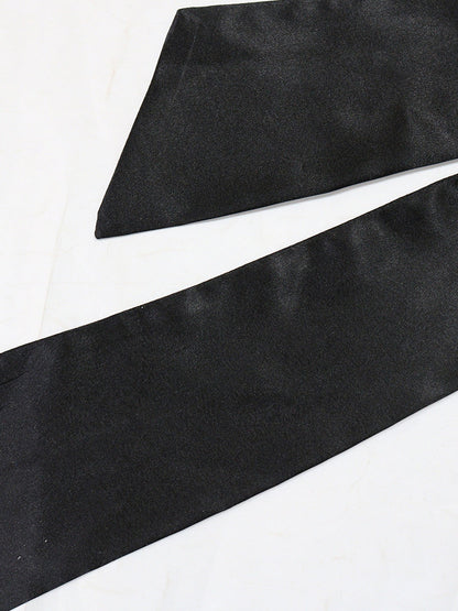 Strapless Bow Tie Back Sequin Maxi Dress