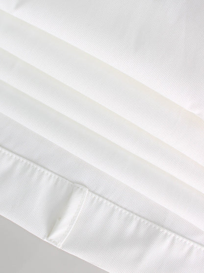 Strapless Button Front Belted A-Line Maxi Dress