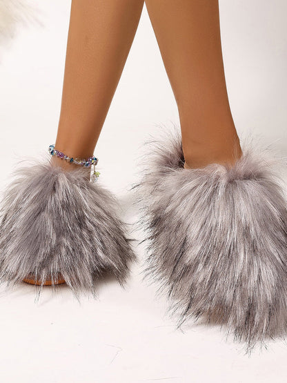 Winter Fur Slippers