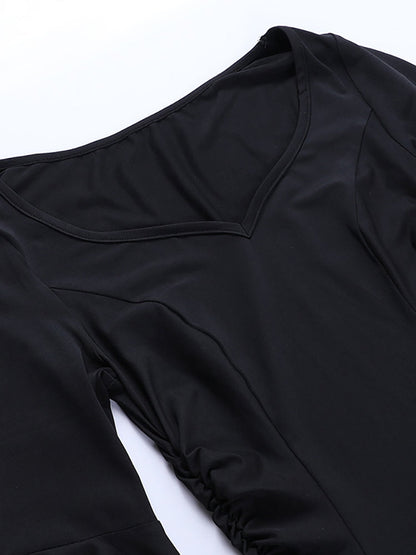 Halloween Costume Gothic Maxi Dress