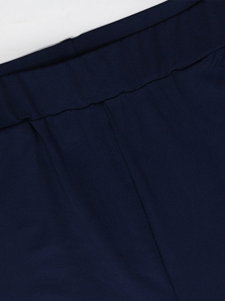 Two Piece Number Print Pants Sets Tracksuit