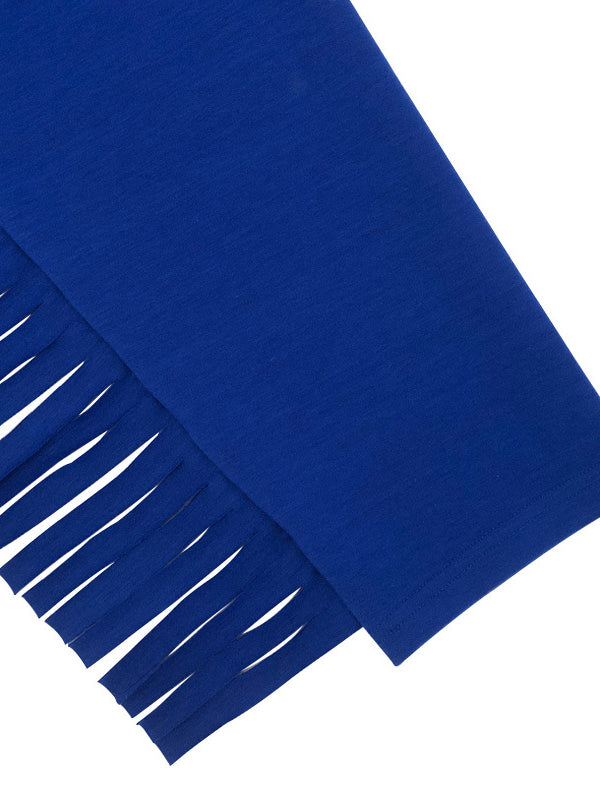 Two Pieces Plus Size Fringe Hooded Tracksuit