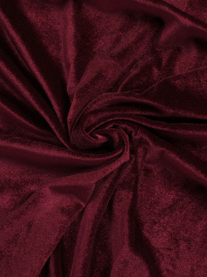 Off Shoulder Velvet Split Maxi Dress