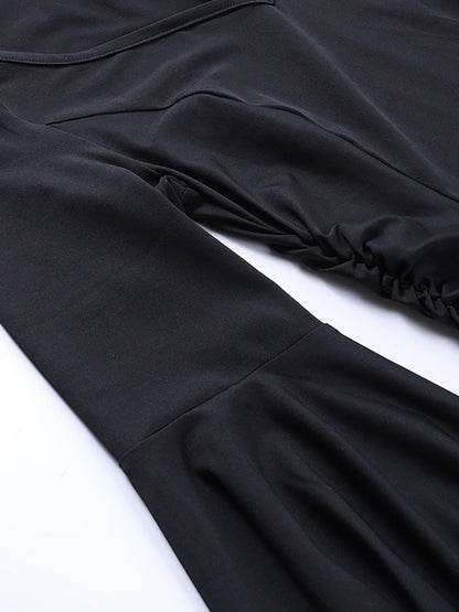 Halloween Costume Gothic Maxi Dress