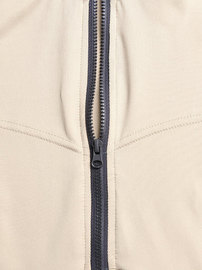 Short Sleeve Zip Front Rompers