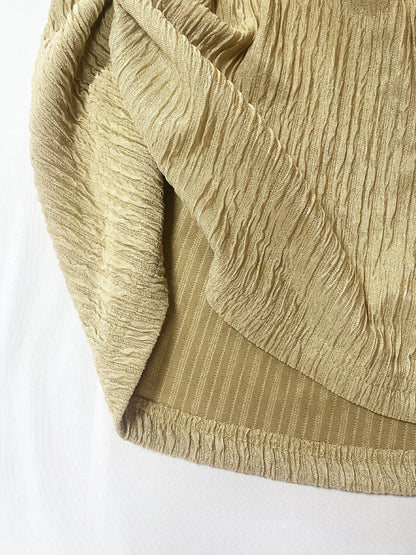 Off-Shoulder Crop Top Mini Skirt Set