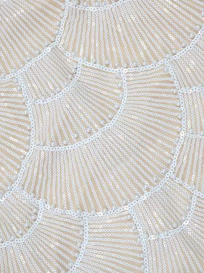 Beaded Mermaid Hollow Out Maxi Dress