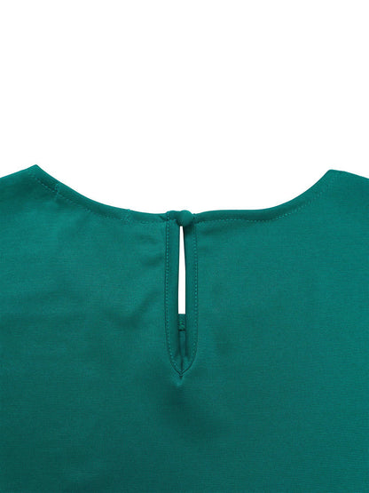 Asymmetric Hem Top Wide Leg Pants Set