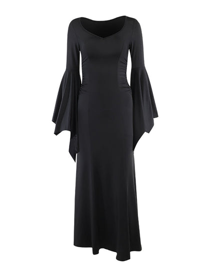 Halloween Costume Gothic Maxi Dress