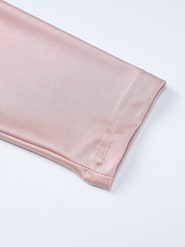 Elegant Waist Twist Ruched Evening Maxi Dress