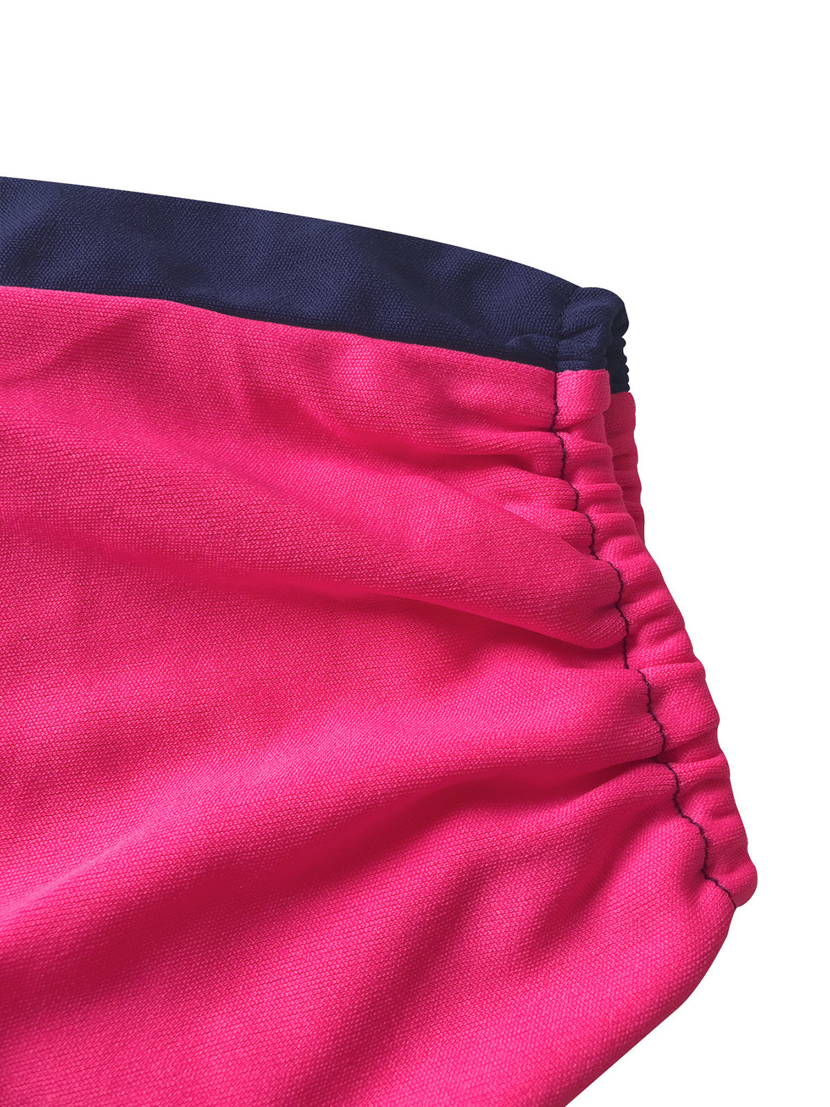 Color Block Zipper Jacket and Pants Set