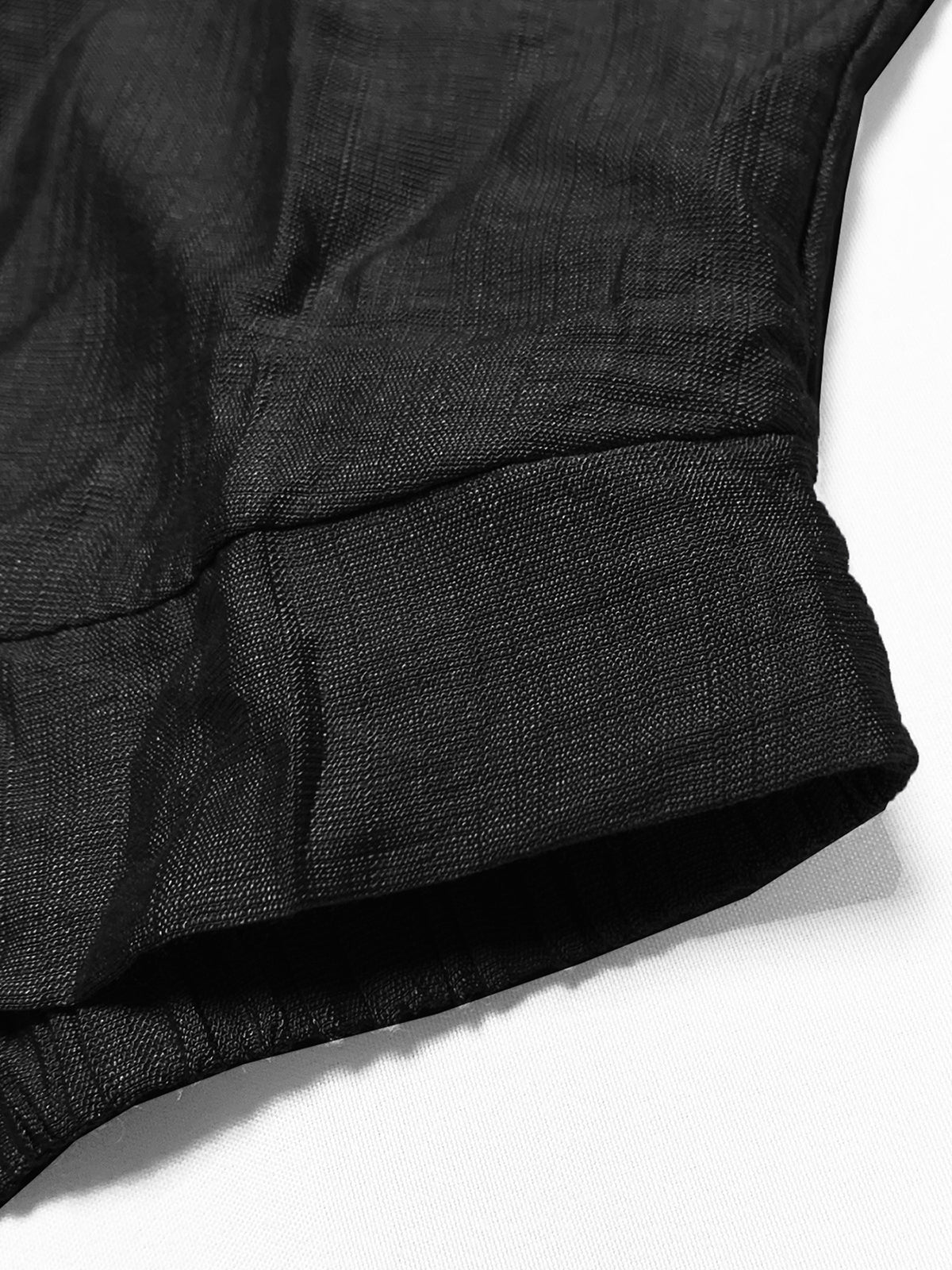 Solid Color Top Wide-Leg Pants Set