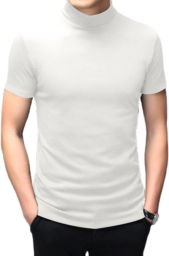 Mens Short Sleeve Slim Fit Top