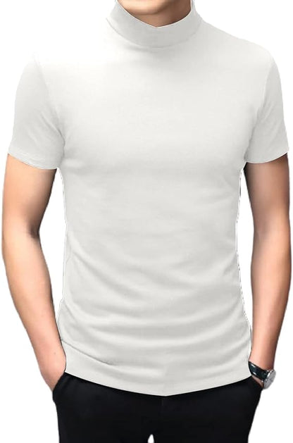 Mens Short Sleeve Slim Fit Top
