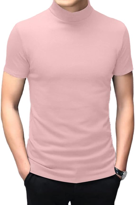 Mens Short Sleeve Slim Fit Top